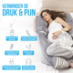 Avalo Zwangerschapskussen 5XL - 330CM - Afneembare Hoes - Zijslaapkussen / Body Pillow / Lichaamskussen / Voedingskussen