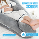 Avalo Zwangerschapskussen 5XL - 330CM - Afneembare Hoes - Zijslaapkussen / Body Pillow / Lichaamskussen / Voedingskussen