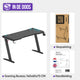 Avalo Gaming Bureau - 140x60x73 CM - Game Desk Met LED Verlichting - Tafel - Zwart
