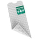 Avalo Badmat / Antislipmat Douche - 100x40CM - Wit - Met Zuignappen - Douchemat Antislip voor Douche - Badkamermat