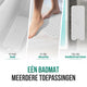 Avalo Badmat / Antislipmat Douche - 100x40CM - Wit - Met Zuignappen - Douchemat Antislip voor Douche - Badkamermat