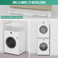 Avalo Tussenstuk Wasmachine Droger – Stapelkit Wasmachine Droger - Tussenkader - Uitschuifbare Lade
