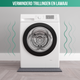 Avalo Anti Trillingsmat Wasmachine en Wasdroger - 60 x 60 CM - Geluidsdempende Antislip Mat - Trillingsdemper - Rubber Mat