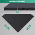 Avalo Anti Trillingsmat Wasmachine en Wasdroger - 60 x 60 CM - Geluidsdempende Antislip Mat - Trillingsdemper - Rubber Mat