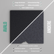 Avalo Anti Trillingsmat Wasmachine en Wasdroger - 60 x 60 CM - Geluidsdempende Antislip Mat - Trillingsdemper - Rubber Mat