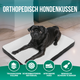 Avalo Orthopedisch Hondenkussen XL - 112x81 cm - Wasbaar / Traagschuim / Antislip - Orthopedische Hondenmand