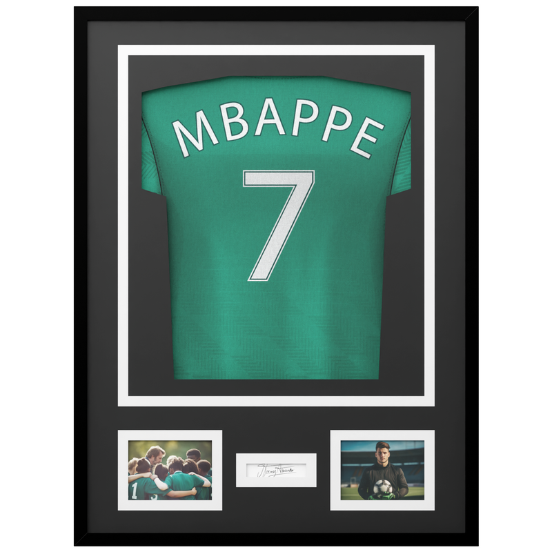 Avalo Wissellijst Aluminium - Inlijsten Voetbal Shirt - 3D Box Frame - 60x80 CM - Zwart - Diepe lijst - Shirt Inlijsten In Fotolijst