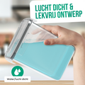 Avalo Voorraadpotten Met Deksel 17 Delig - Luchtdichte Deksels - Voorraadbussen - Voedsel Opbergcontainer - Incl. Maatlepels, Herbruikbare Labels & Stift