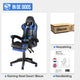 Avalo Gaming Stoel - Gamestoel - Ergonomische Bureaustoel Verstelbaar - Game Stoel - Gaming Chair - Zwart/Blauw