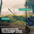 Avalo Bolderkar XL - Opvouwbaar - Tot 110KG - 91x51x103 CM - 120L - 360º Wielen - Blauw