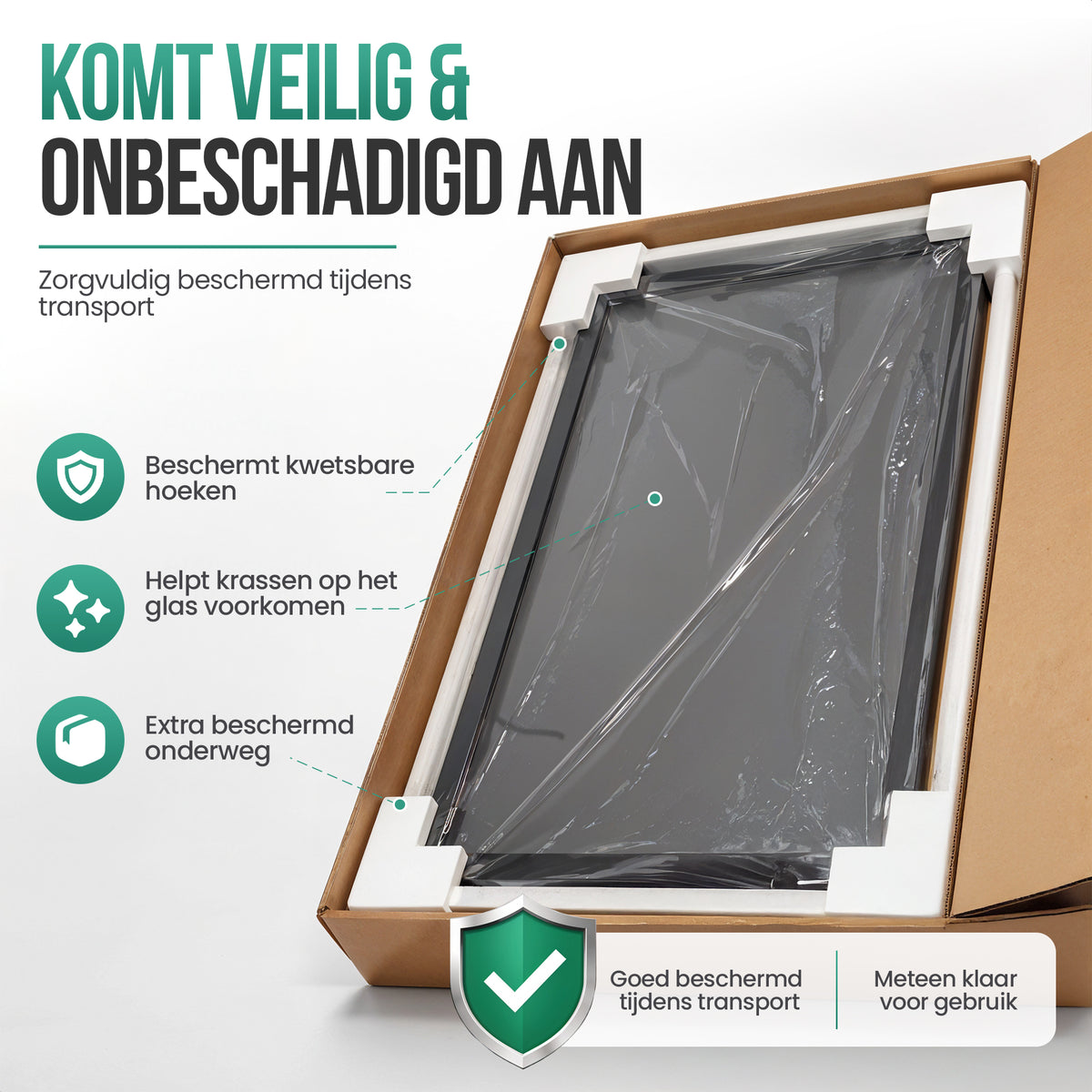 Avalo Wissellijst Hout - Inlijsten Voetbal Shirt - 3D Box Frame - 90x70 CM - Zwart - Diepe fotolijst - Shirt Inlijsten In Fotolijstje